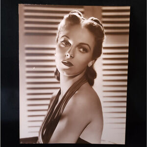 Vintage Original Photo Vera Zorina Portrait Hollywood Movie Star Photograph Rare